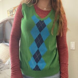 Vintage Golf Sweater Vest